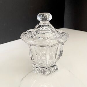 Harcourt Missouri Mustard Condiment Jar by Baccarat